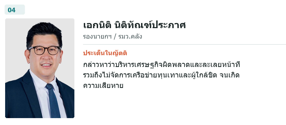 ผู้อภิปรายคนที่ 4