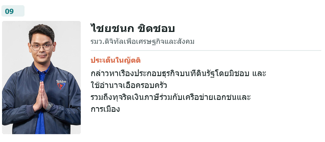 ผู้อภิปรายคนที่ 9