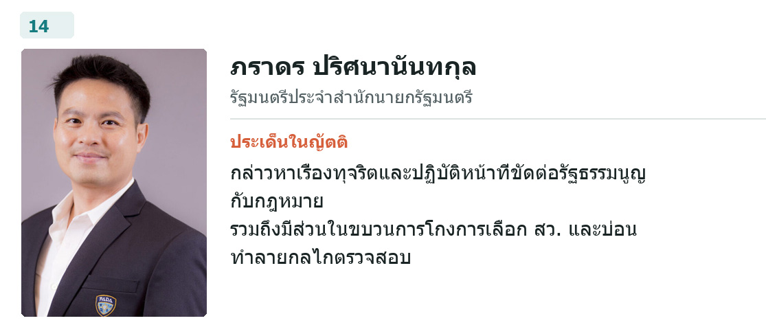 ผู้อภิปรายคนที่ 14